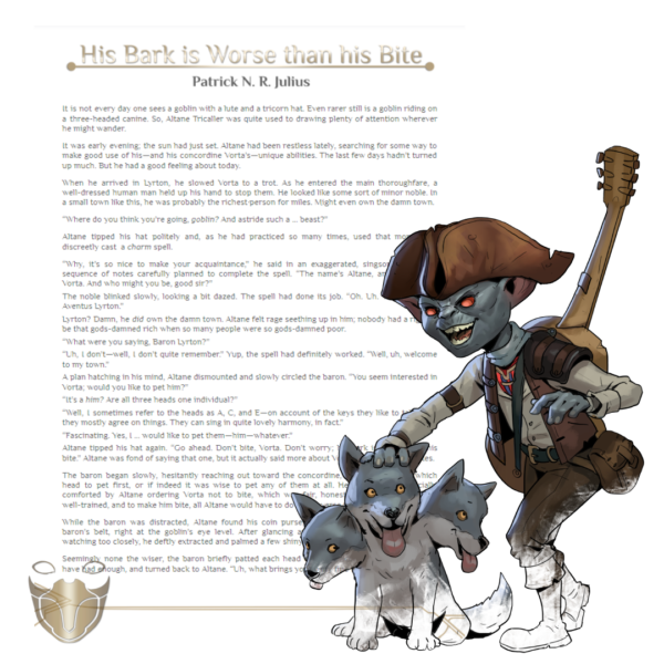 His Bark Is Worse Than His Bite